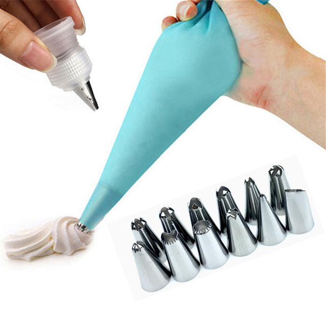 Silicone Icing Piping Pastry Bag